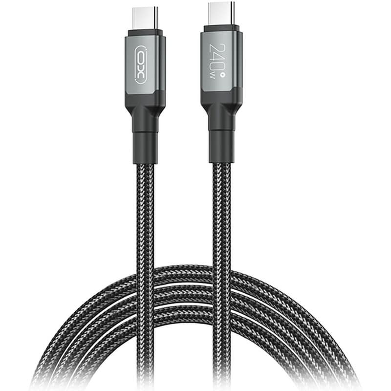Καλώδιο XO NB-Q264B USB-C Male σε USB-C Male 2m - Μαύρο