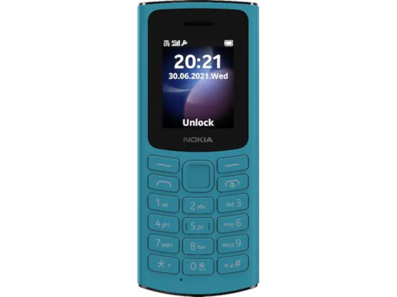 Nokia 105 4G DS - Μπλε | Snif.gr