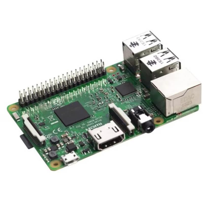 RASPBERRY Μητρική Κάρτα Raspberry Pi 3B ARM Cortex-A53 Mini-ITX (ενσωματωμένη μνήμη 1 GB)