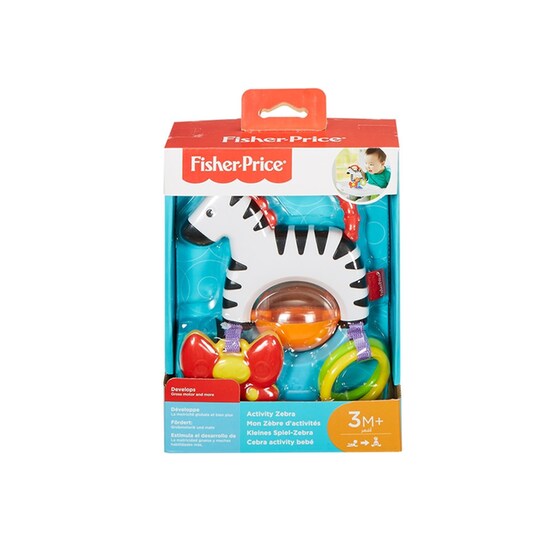 Ζέβρα Δραστηριοτήτων με Βεντούζα Fisher Price image 0