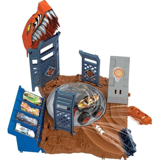 Hw Monster Trucks Arena Smashers Μεσαία Σετ - Hnb93 Επίθεση Καρχαρία image 3