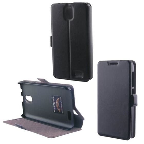 Θήκη Lenovo A328 - Volte-Tel Leather Book - Black image 0