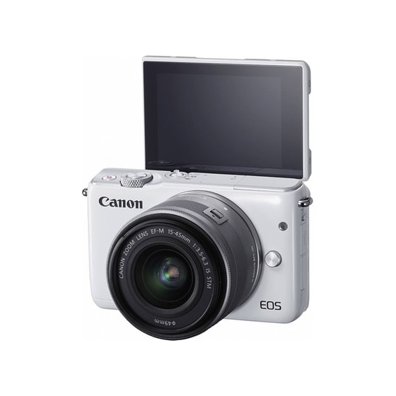 Mirrorless Camera Canon EOS M10 15-45mm Kit - Λευκό image 1