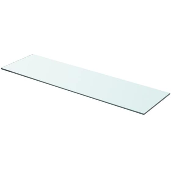 Ράφια Τοίχου VidaXL Πάνελ από Γυαλί 70x20 cm 2 Τμχ - Διάφανο image 1