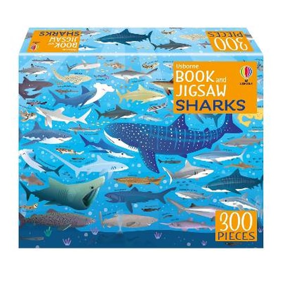 Usborne Book and Jigsaw: Sharks image 0