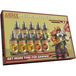 The Army Painter - Speedpaint Metallics Set 2.0 (10 Χρώματα Μοντελισμού (18ml)