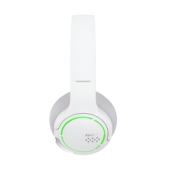 Edifier G2BT Gaming Ασύρματα Ακουστικά Bluetooth/USB-C με RGB Φωτισμό - Λευκά image 1