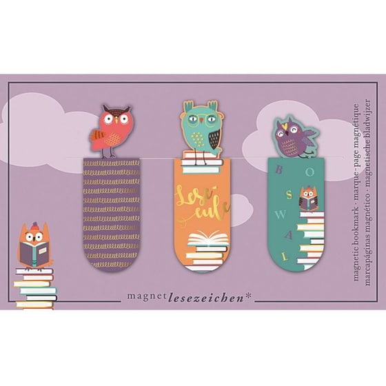 Σελιδοδείκτης Μαγνητικός Moses Κουκουβάγια image 0