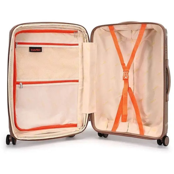 Σετ Βαλίτσες&nbsp;Amber&nbsp;Μόκα image 14