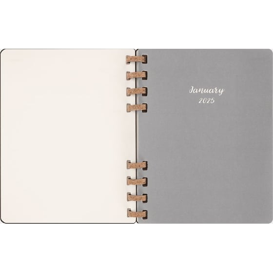 Ημερολόγιο Life Planner Moleskine 2025 12M Xlarge Hard Black image 6