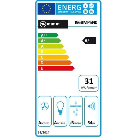 NEFF I96BMP5N0 90cm Inox Απορροφητήρας Νησίδα image 4