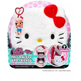 Λούτρινο L.O.L. Surprise! Hello Kitty & Friends Big Reversible Plush Blind Box