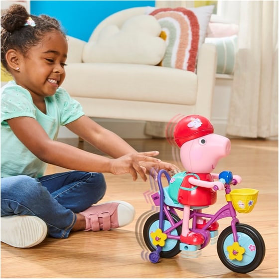 Φιγούρα Hasbro Peppa Pig με Ποδηλατάκι image 14