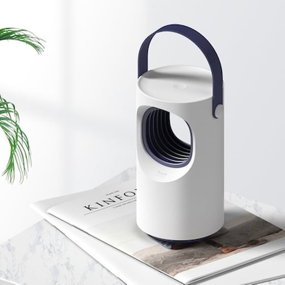 Σύστημα Εξολόθρευσης Κουνουπιών Baseus Star Mosquito Insects Fly Killing Uv Lamp White (acmwd-zx02) image 1