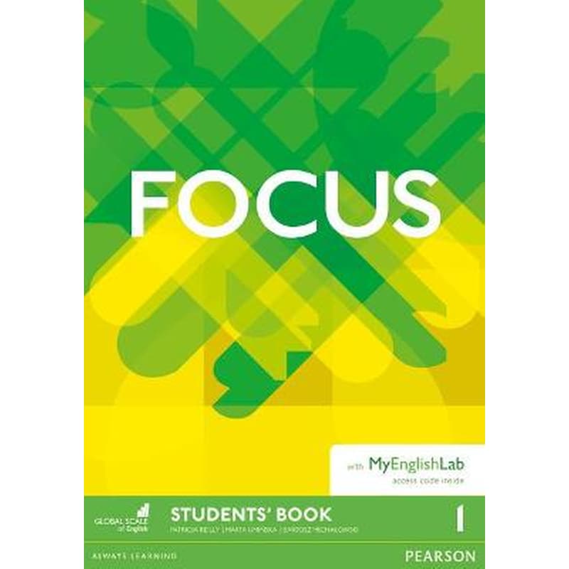 Focus BrE 1 Students Book MyEnglishLab Pack