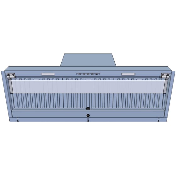 AIRFORCE F300NODROPIX/A/90 No Drip 90 cm Inox Μηχανισμός Απορρόφησης image 1