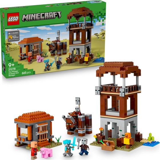 LEGO® Minecraft® The Pillager Outpost and Ravager (21278) image 1