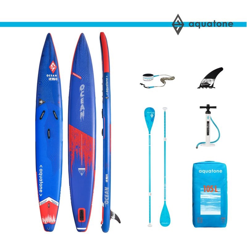 AQUATONE Φουσκωτή Σανίδα SUP Aquatone 426 x 58 cm - Μπλε