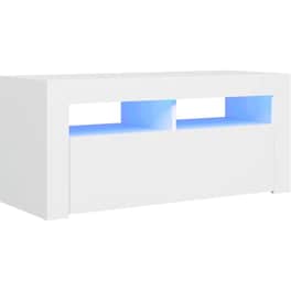 Έπιπλο Τηλεόρασης VidaXL Επεξεργασμένο Ξύλο  90x35x40cm - Λευκό