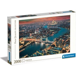 Παζλ Clementoni High Quality Collection Λονδίνο Θέα Από Ψηλά (2000 Κομμάτια)