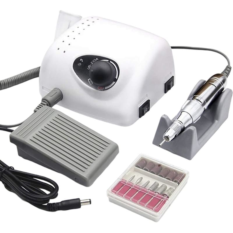 OEM Ηλεκτρικός Τροχός Μανικιούρ-Πεντικιούρ VKN-DM210A (581511) Λευκό