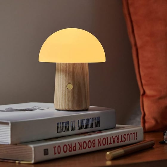 Φωτιστικό&nbsp;Γραφείου&nbsp;Gingko Mushroom&nbsp;Natural&nbsp;White&nbsp;Ash image 8