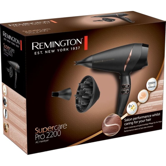 Σεσουάρ Μαλλιών REMINGTON AC7200 Supercare Pro 2200 W Μαύρο image 2