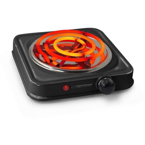 Επιτραπέζια Εστία ESPERANZA EKH012K 1000 W Μαύρο image 0