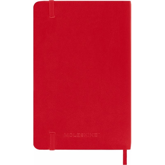 Ημερολόγιο Εβδομαδιαίο Moleskine 2025 12M Pocket Red Soft image 1