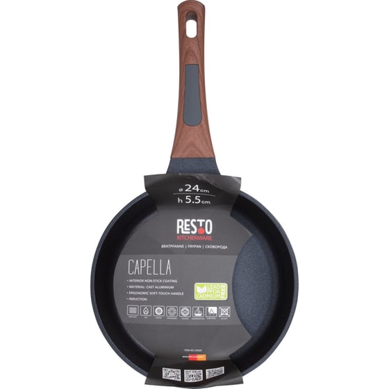Αντικολλητικό Τηγάνι RESTO Capella 93509 από Αλουμίνιο 24 cm image 3