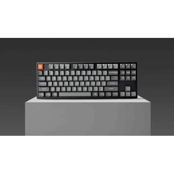 Keychron K8 Max (k8m-j1) Gaming Μηχανικό Ενσύρματο/Ασύρματο Bluetooth Πληκτρολόγιο με Gateron Red μηχανικοί διακόπτες και RGB φωτισμό Μαύρο (US) image 0