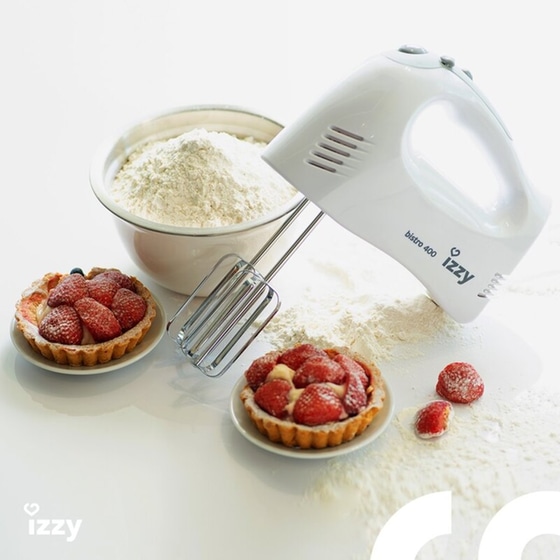ΙΖΖΥ BISTRO M1105 400W Λευκό Μίξερ Χειρός image 2