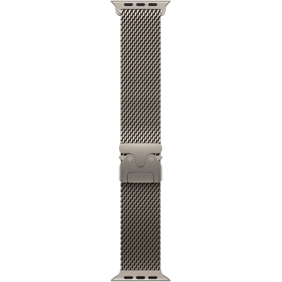 Λουράκι Apple Milanese Loop Medium για Apple Watch Ultra 2 49mm - Natural Titanium image 0