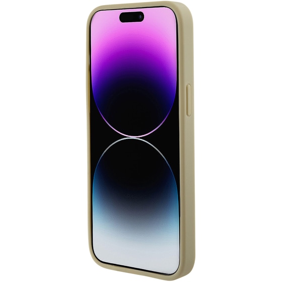 Θήκη Apple iPhone 15 Pro Max - Guess Saffiano Hard Case - Μπεζ image 3