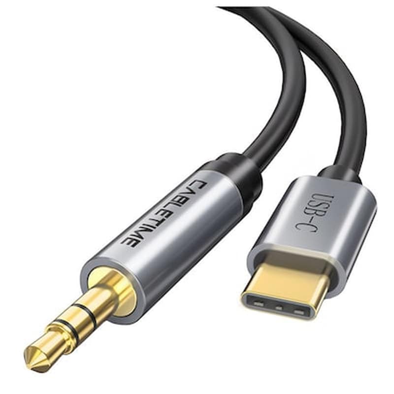 Καλώδιο Ήχου Cabletime USB-C Male σε 3.5mm jack Male – 1.8m