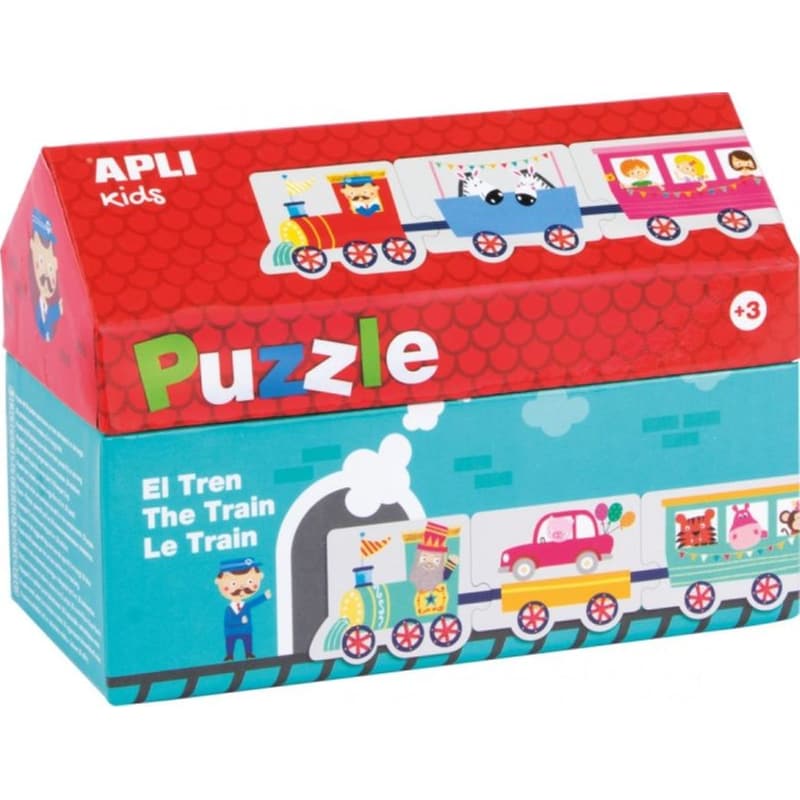 APLI KIDS Παιδικό Παζλ Apli Kids Τρενάκι (20 Κομμάτια)