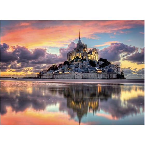 Παζλ Clementoni High Quality Le Magnifique Mont Saint (1000 Κομμάτια) image 1