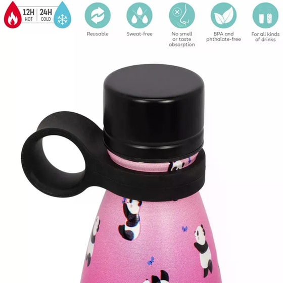 Μπουκάλι Θερμός Legami Ανοξείδωτο Panda 500ml image 1