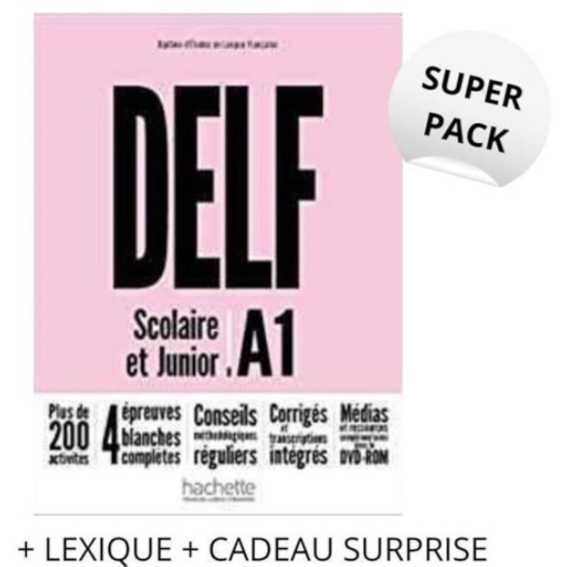 Super Pack Delf Scolaire Junior A1 Methode