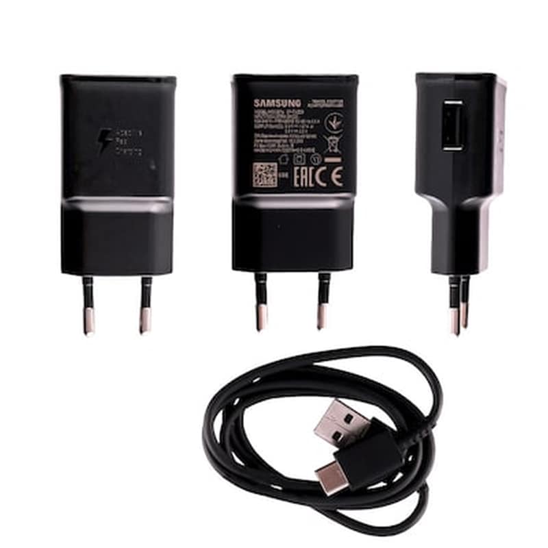 Σετ Φόρτισης Samsung Usb 2A 15W with cable Usb-C 1m Bulk - Black