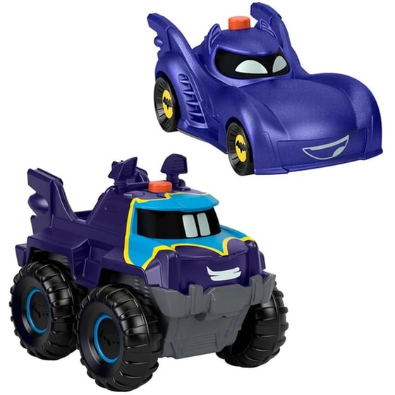 Σετ 2 Οχήματα Batwheels 1:55 Bam Με Φώτα image 0
