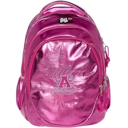 Τσάντα Πλάτης Lycsac Pink College Πολλών Θηκών Ροζ