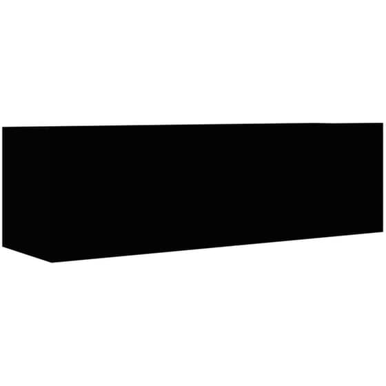 Έπιπλο Τηλεόρασης VidaXL από Μοριοσανίδα 100x30x30cm - Μαύρο image 0