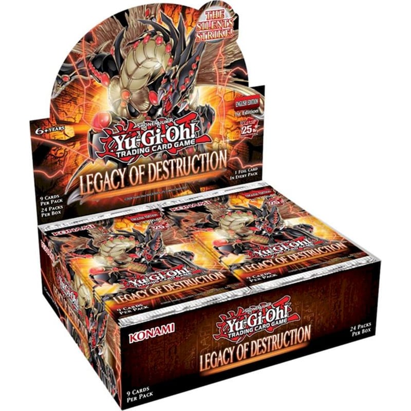 KONAMI Yu-gi-oh! Tcg Booster Display (24 Boosters) - Legacy Of Destruction