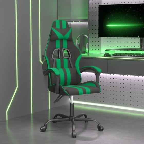 Καρέκλα Gaming VIDAXL 349522 από Τεχνητό Δέρμα - Μαύρο image 9