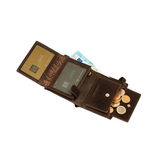 Πορτοφόλι Ανδρικό Δερμάτινο Lois Καφέ image 2