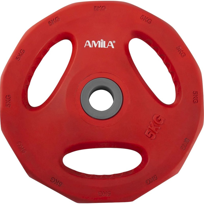 Δίσκος Pump Amila 44416 5 kg για Μπάρα Ø28mm από Λάστιχο