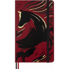 Σημειωματάριο Moleskine Year of the Horse Ριγέ Woodcut L Hardcover (1 Τεμάχιο)
