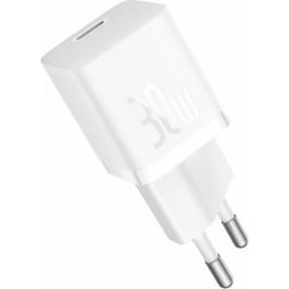 Φορτιστής Πρίζας Baseus Mini Wall Gan5 30W - Λευκό
