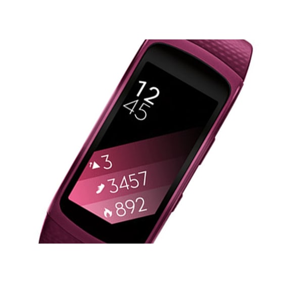 Activity Tracker Samsung Gear Fit2 Small Ροζ image 2